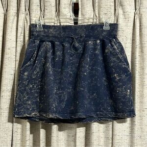 Fashion Nova Mineral Wash Knit Mini Skirt